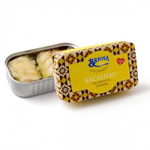 Conserva de Bacalhau em Azeite de Oliveira - Briosa Gourmet