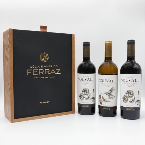 Caixa de Madeira Tripack Souvall - LA Ferraz