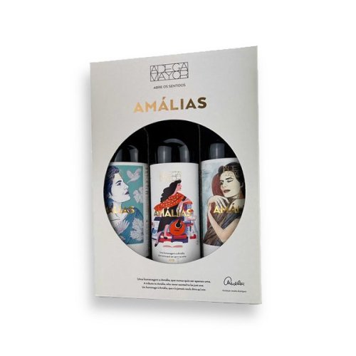 Tripack Coleção Amálias Vinho Tinto - Adega Mayor